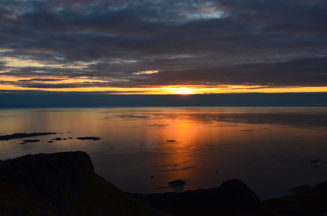 Sunset Hike to Husfjellet | Senja, Norway