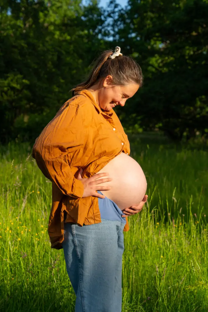 Babybauch Fotoshooting in stuttgart