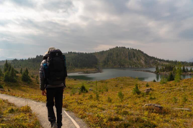 Wanderung von Shunshine Village zu Mt. Assiniboine