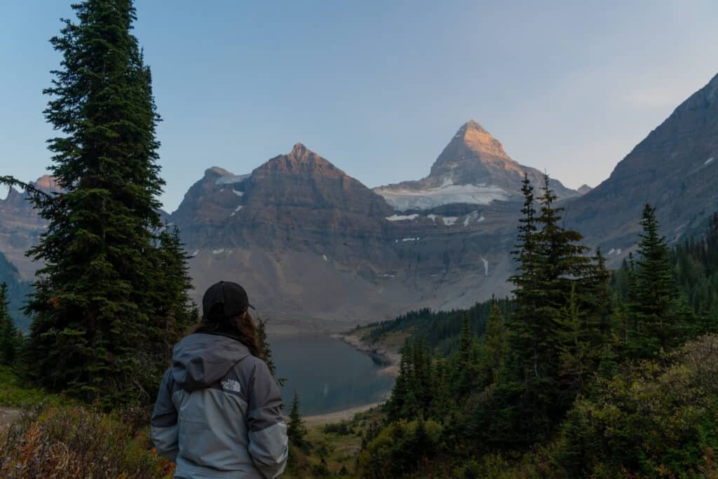 Backcountry Campground Lake Magog Mt .Assiniboine Provincial Park