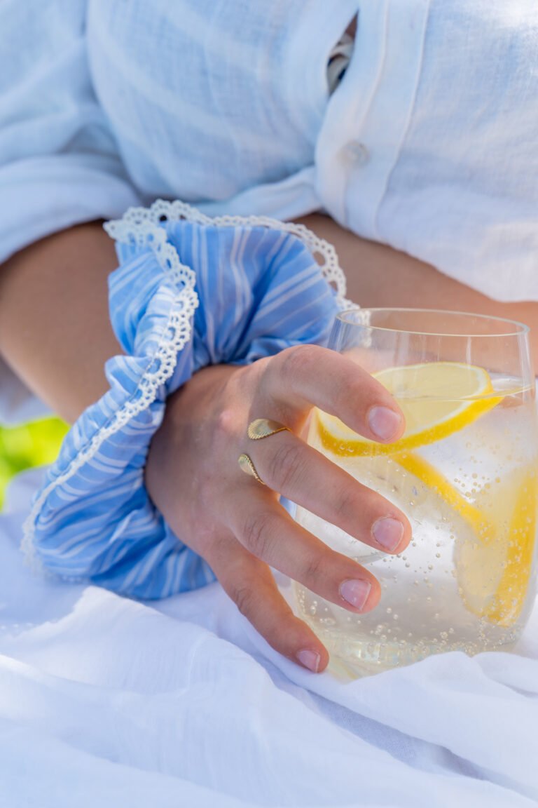 Sommerlicher Schmuck-Look mit ring