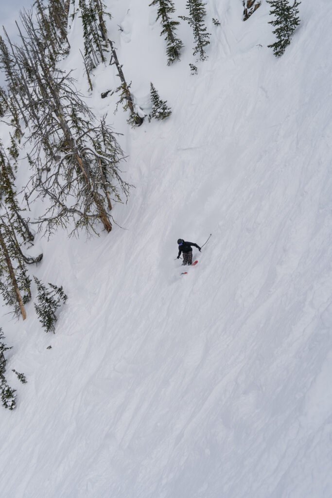 Fotoshooting auf der Skipiste